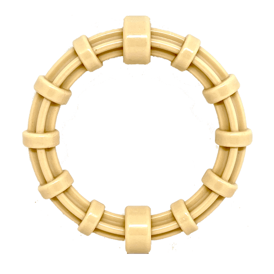 Chicken Flavored Teething Ring For Puppies Aggressive USA - main product image
