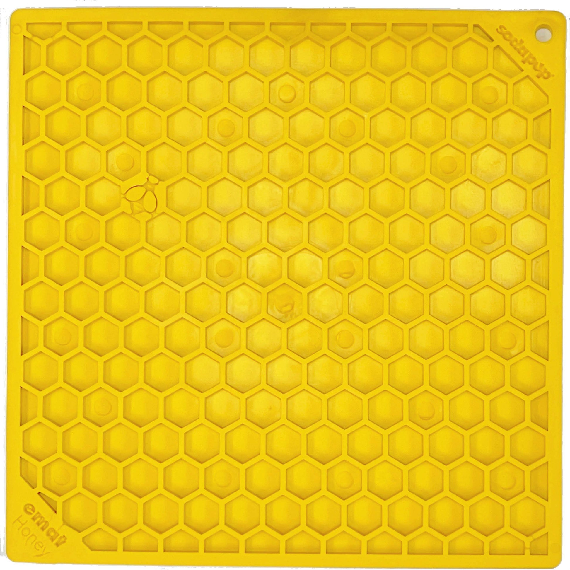 Honeycomb Emat Enrichment Lick Mat For Dogs And Cats Emat - main product image