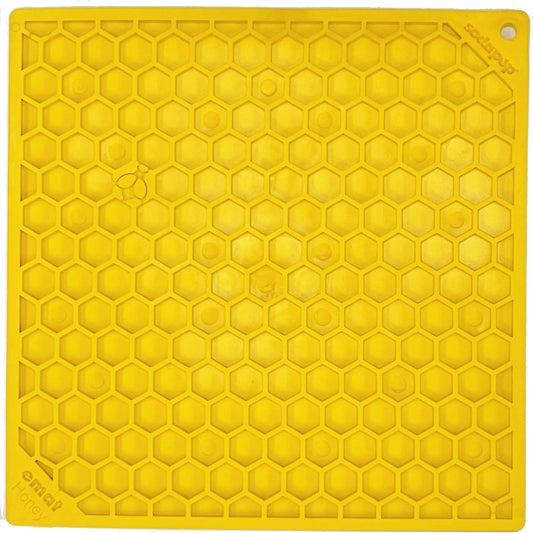 Honeycomb Emat Enrichment Lick Mat For Dogs And Cats Emat - main product image