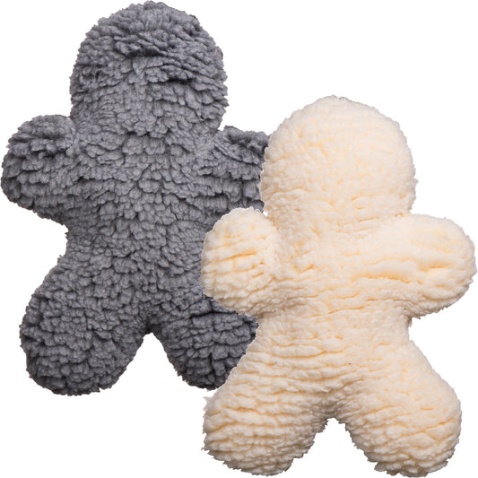 Dog Toy HuggleFleece Man Plush Toy Regular for Daily Use main product image for dogs and cats