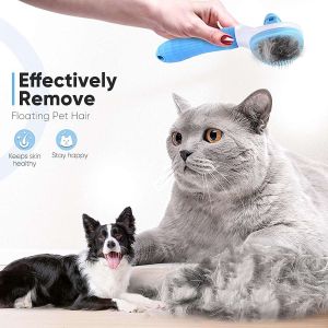 Self-Cleaning Pet Slicker Brush for Dogs, Cats & Rabbits - main product image