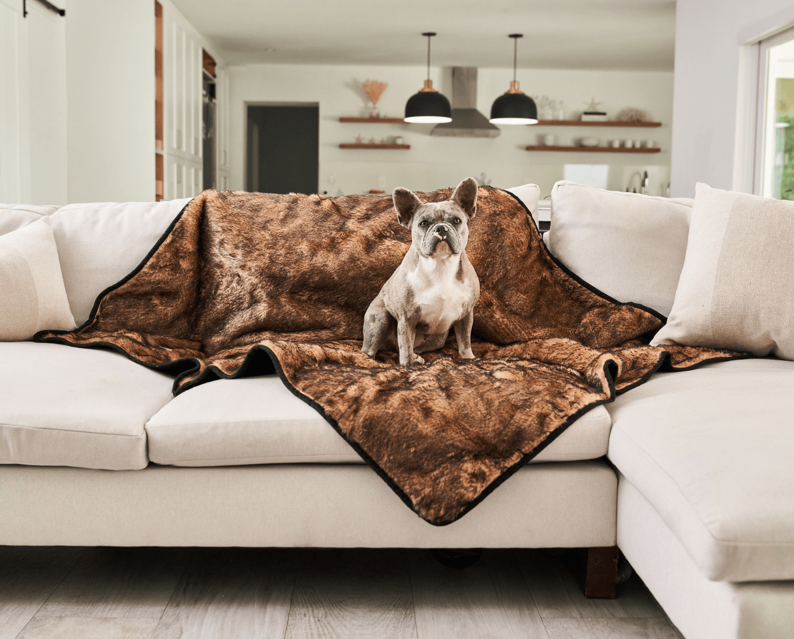 Pupprotector Summer Short Fur Waterproof Throw Blanket Tan - gallery image 10