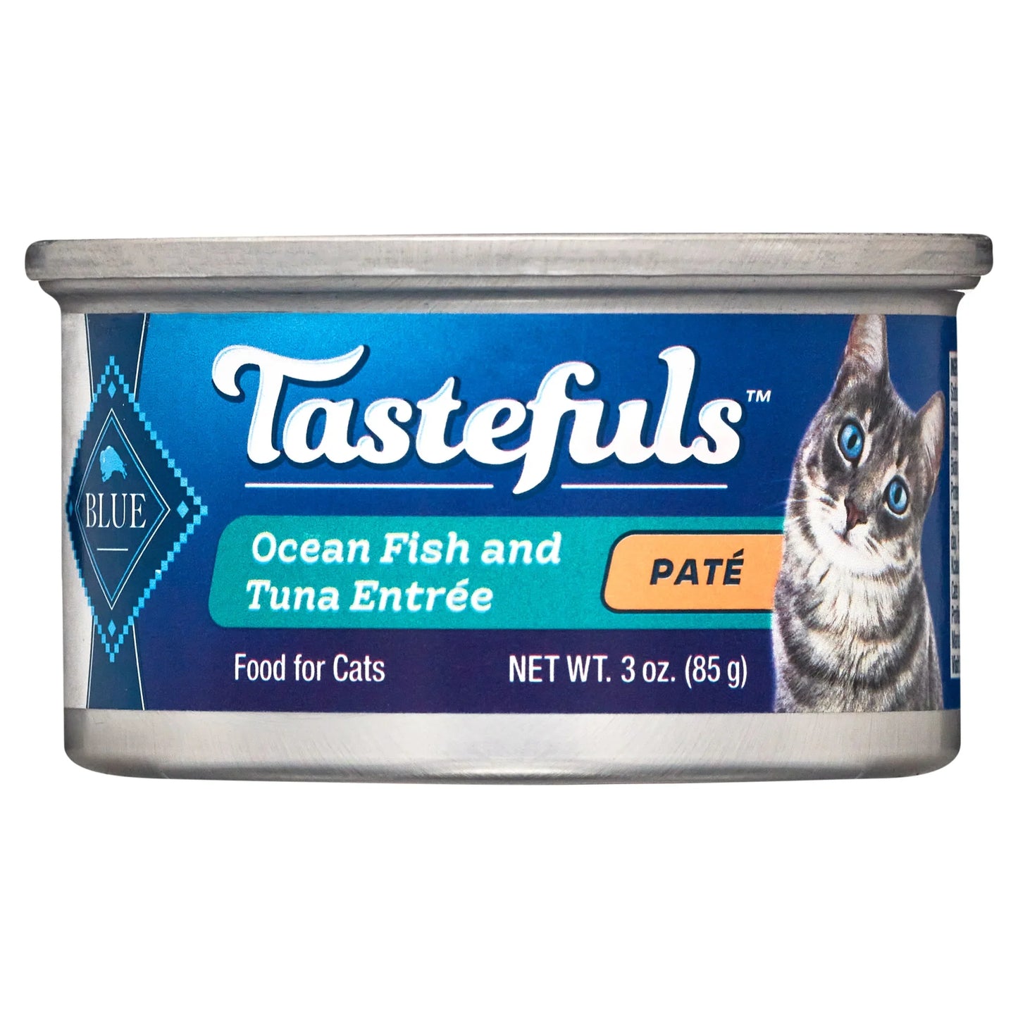 Blue Buffalo Tastefuls Adult Ocean Fish And Tuna Pate Entree - main product image