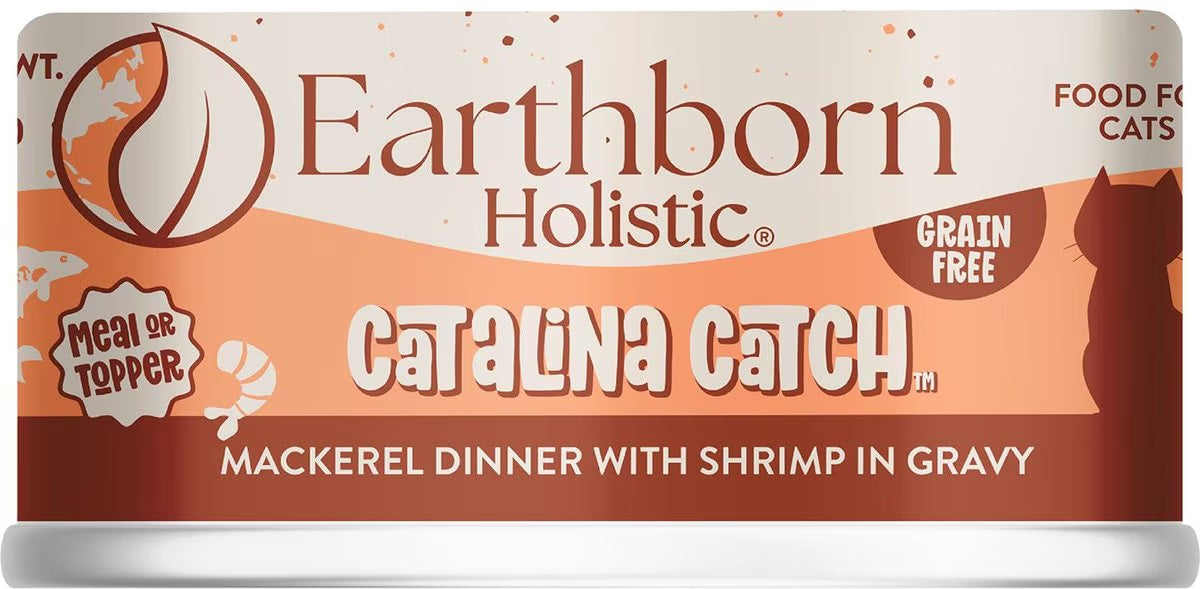 Earthborn Grain Free All Life Stages Catalina Catch Wet Cat - main product image