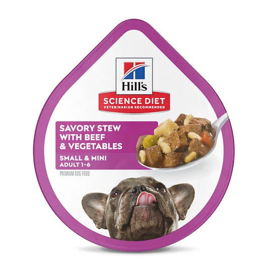 Wet Dog Food Premium Beef Recipe Small Daily Meals Premium - main product image