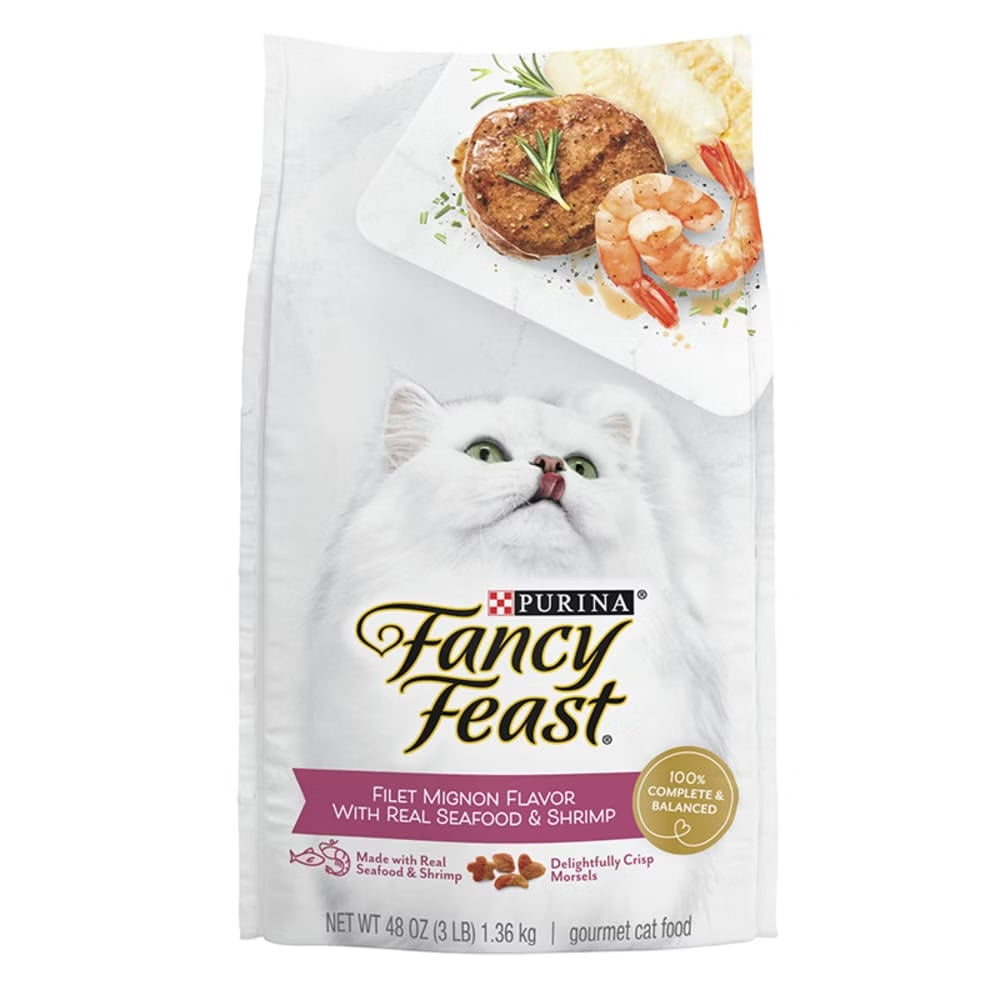 Dry Cat Food Fancy Feast Variety Recipe 3lb Daily Meals - main product image