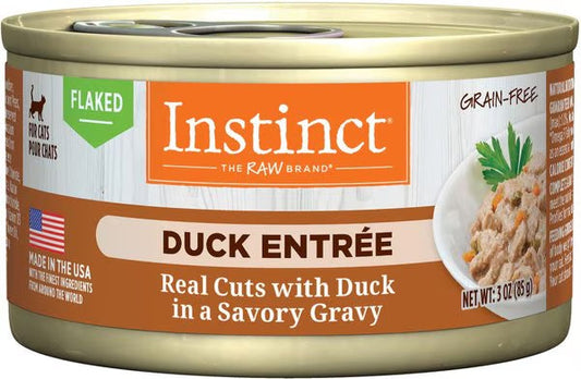 Instinct Flaked Duck Wet Cat Food 3Oz Wet Cat Food Premium - main product image