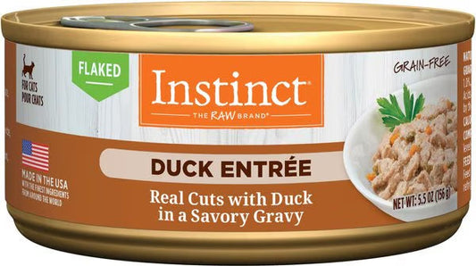 Instinct Flaked Duck Wet Cat Food 5 5Oz Wet Cat Food Premium - main product image
