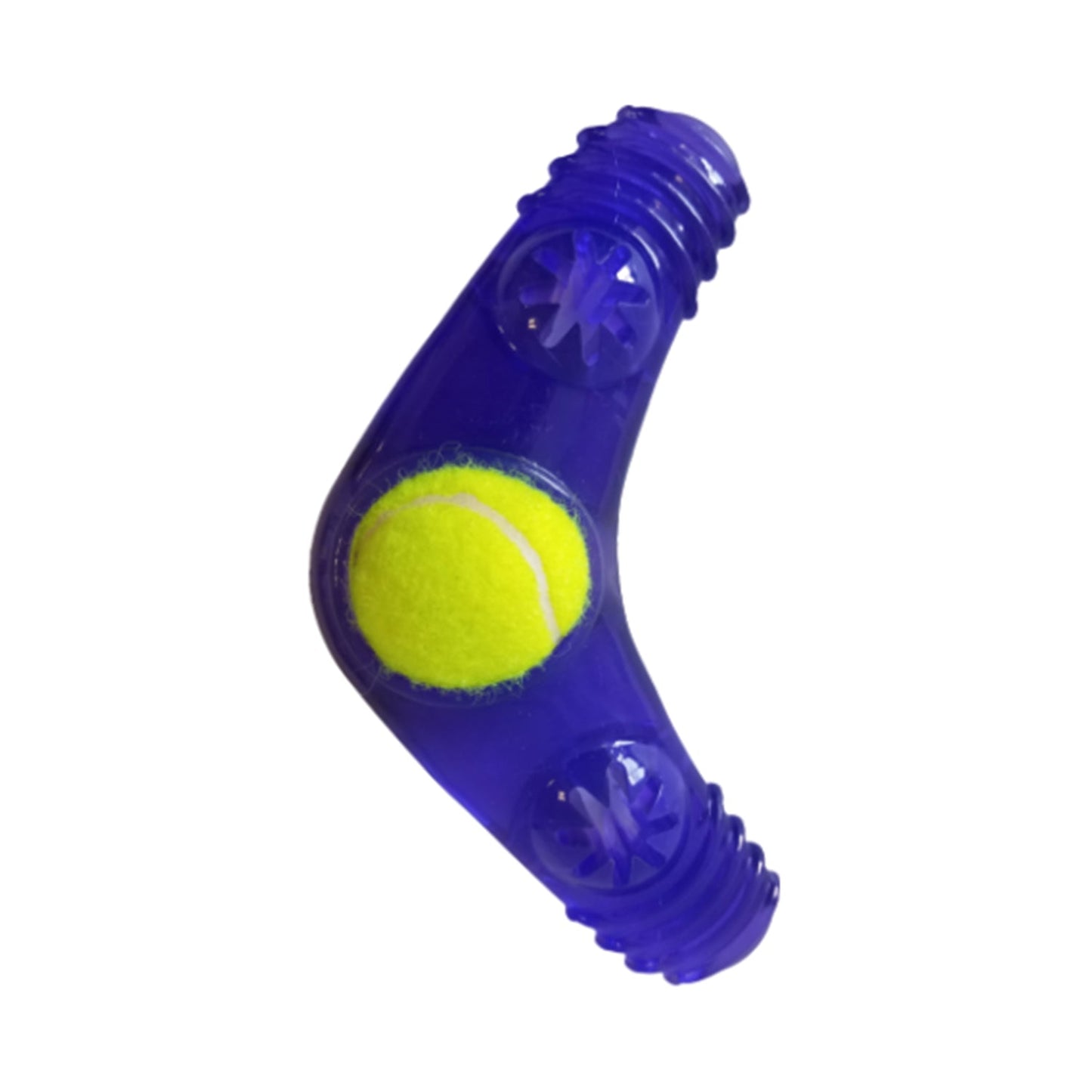 Dog Treats Tennis Ball Toy Variety Pack Boomerang 3-Bone - lifestyle product image for dog treats