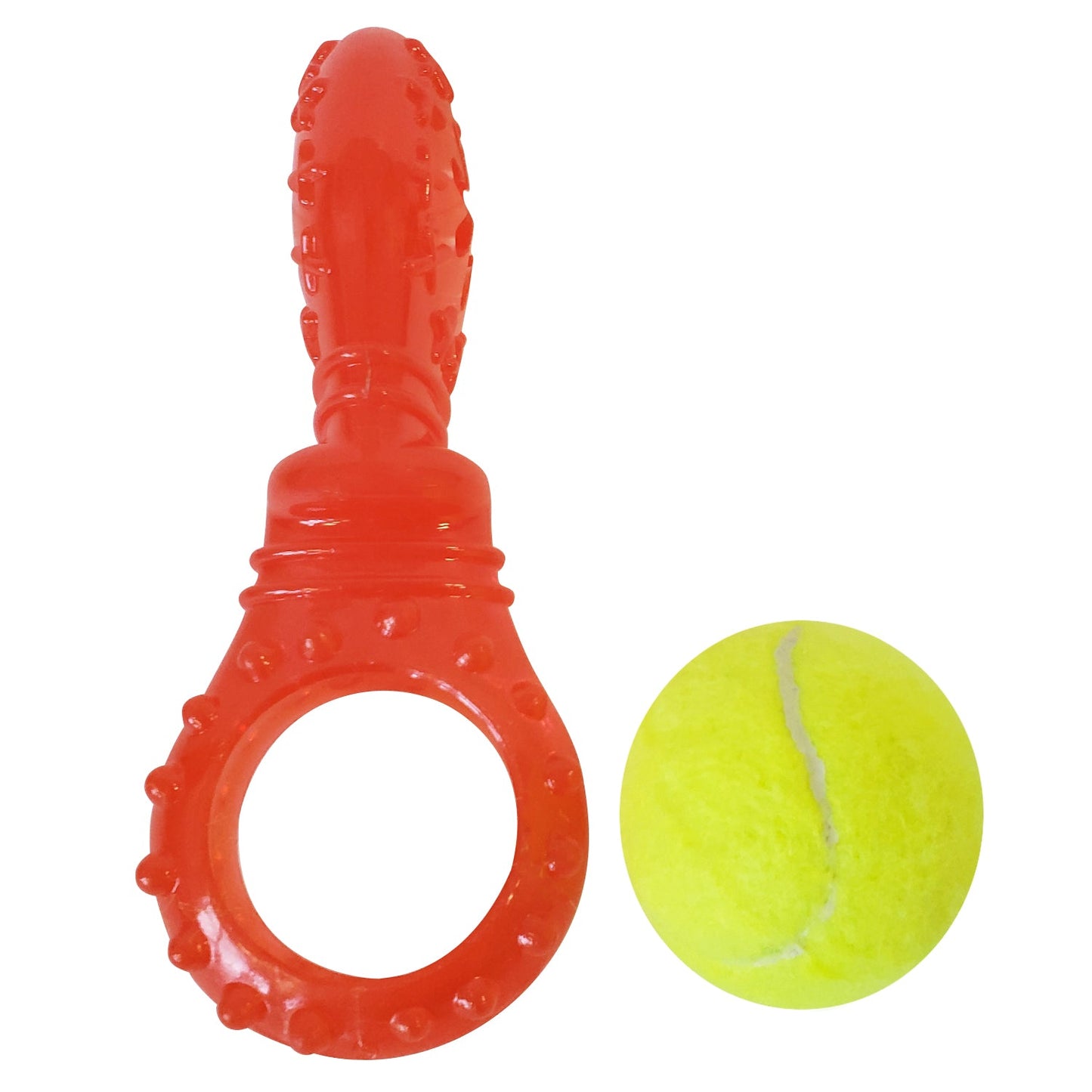 Dog Treats Tennis Ball Toy Variety Pack Boomerang 3-Bone - size and texture image for dog treats