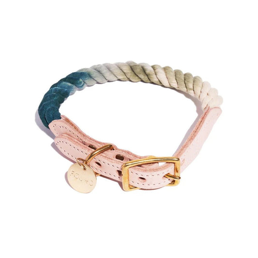 Found My Animal The Catskill Ombre Cotton Rope Collar Medium - main product image