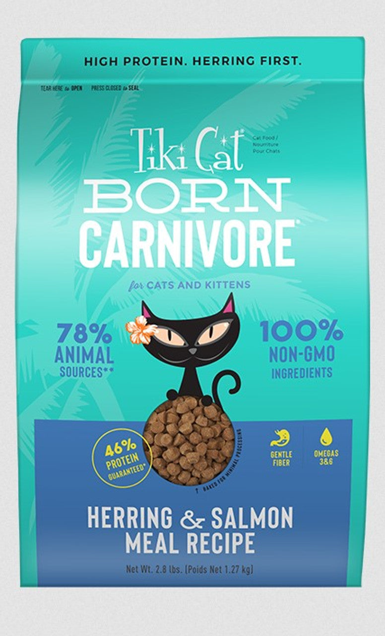 Dry Cat Food Premium Salmon Recipe 2.8lb Daily Meals Premium - main product image