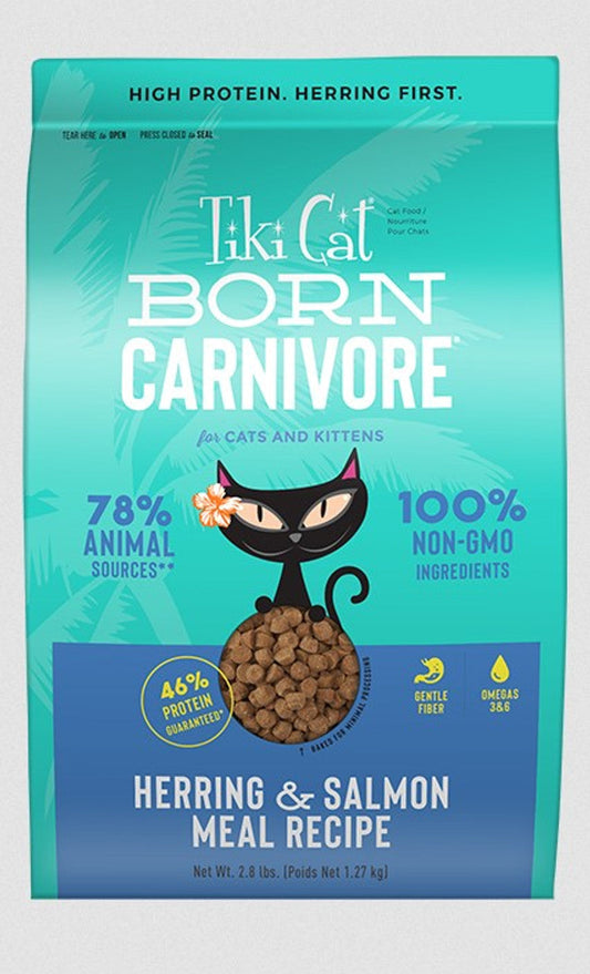 Dry Cat Food Premium Salmon Recipe 2.8lb Daily Meals Premium - main product image