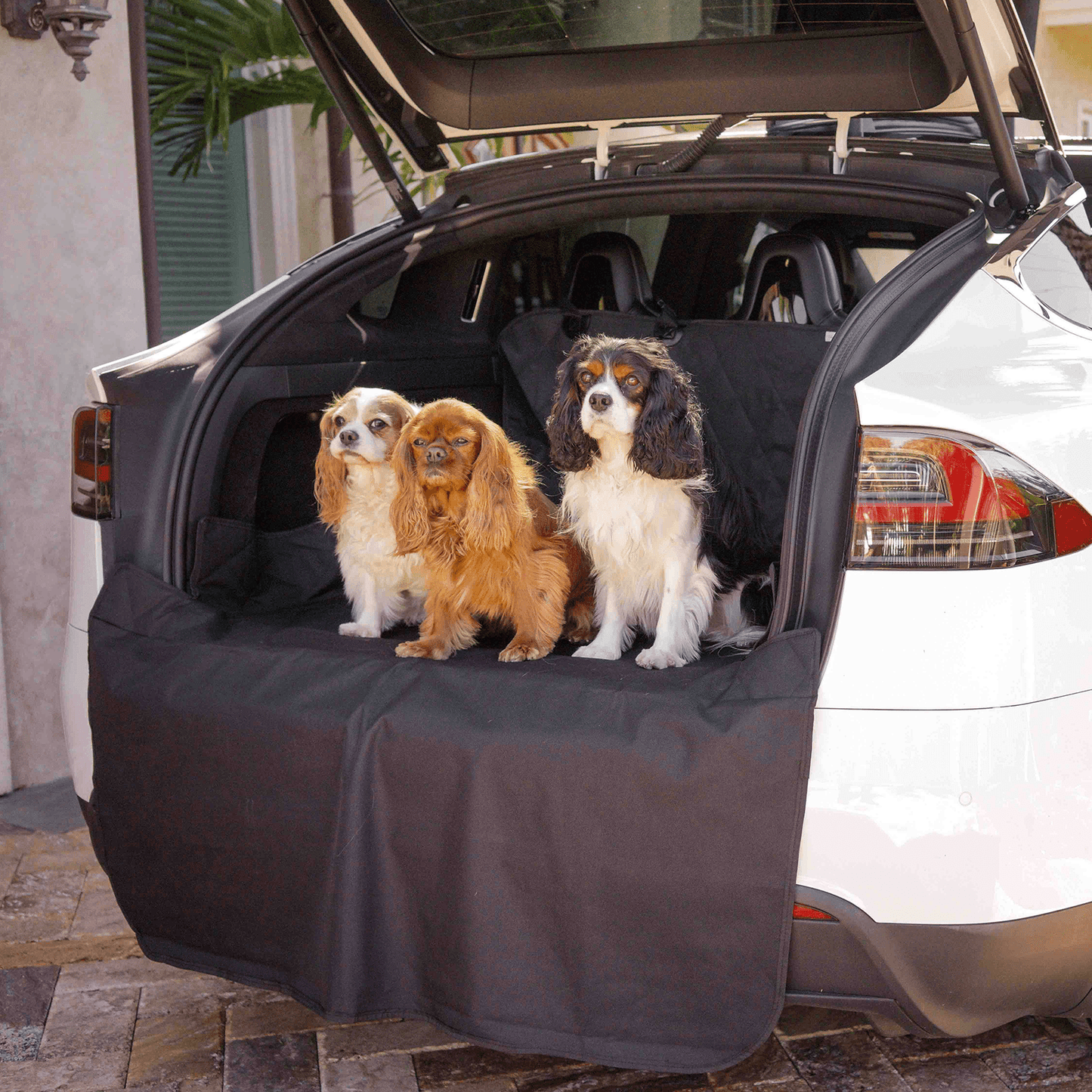 Pupprotector Cargo Cover Liner For Suvs And Cars Pet Travel - close up view