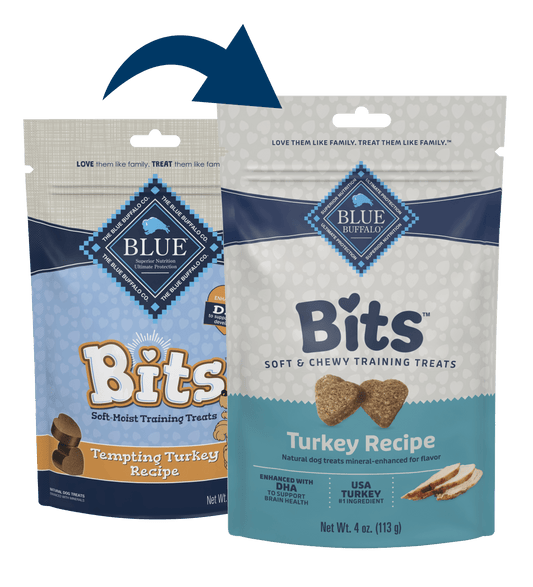 Dog Treats Blue Buffalo Turkey Chews 4oz Training Rewards - main product image