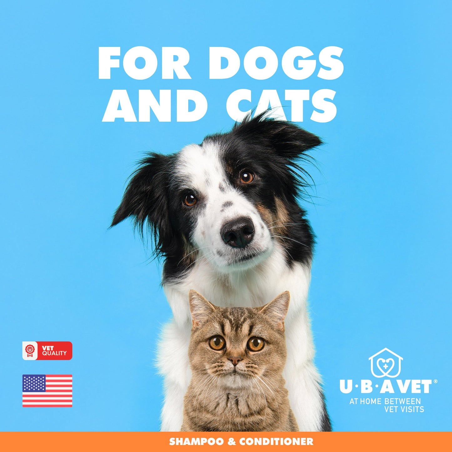 Cat Grooming UBAVET Aloe Oatmeal Shampoo Cats Gentle Essenti - gallery product image for cat grooming