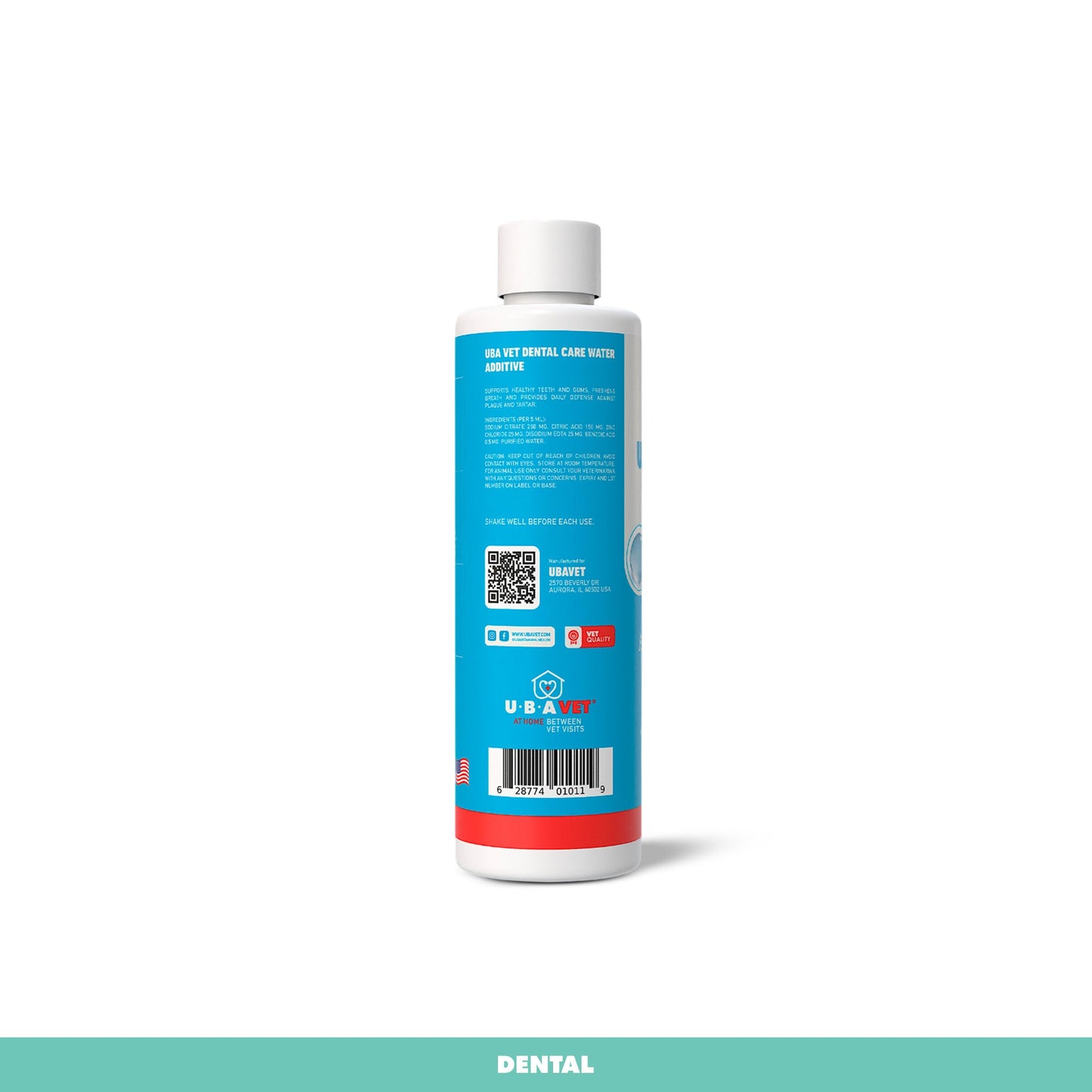 Cat Supply UBAVET Dental Water Additive Cats Odorless Essent - detail product image for cat supply