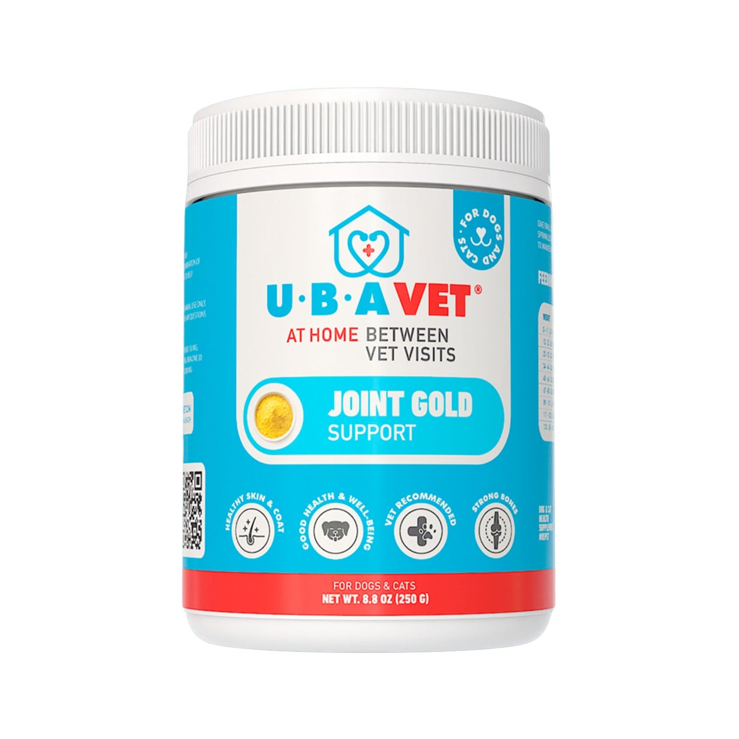Cat Supply UBAVET Joint Gold Support Powder Cats 88 oz Essen - main product image for cat supply