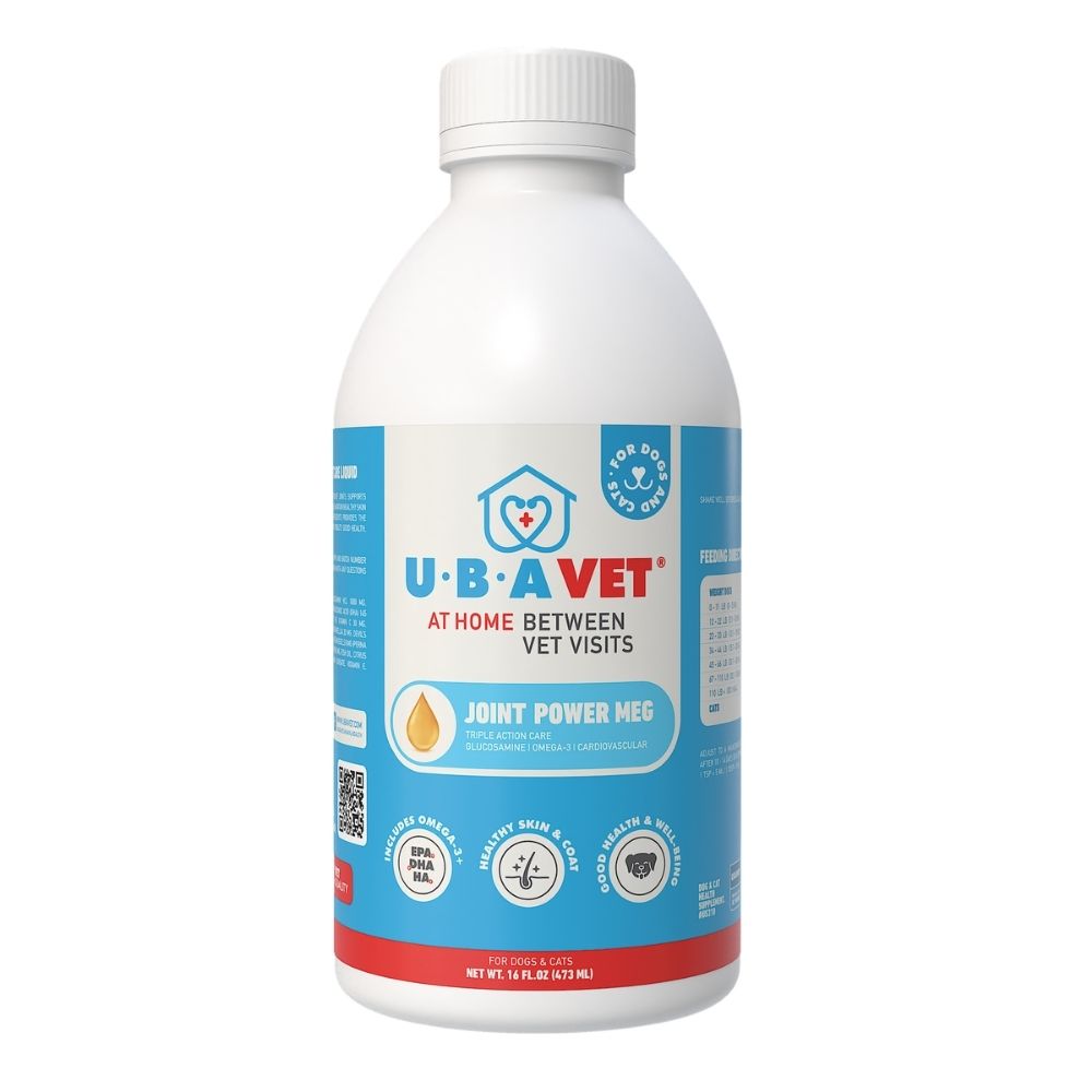 Cat Supply UBAVET Joint Power MEG Maximum Joint Support - close up product image for cat supply