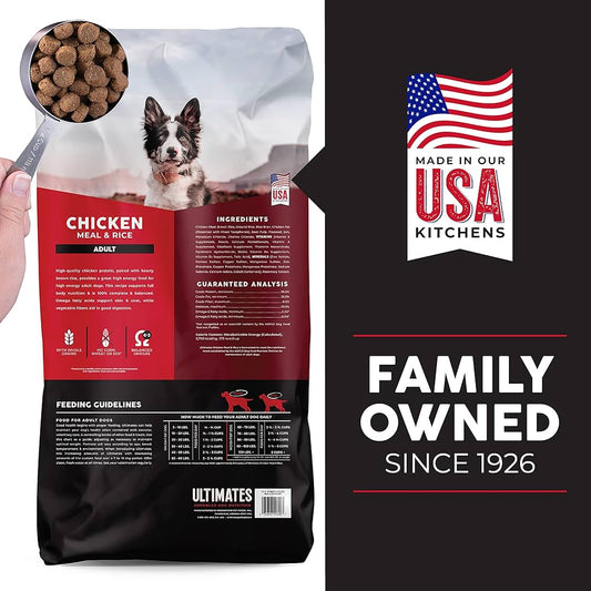 Dry Dog Food Premium Chicken Recipe 28lb Daily Nutrition - detail view
