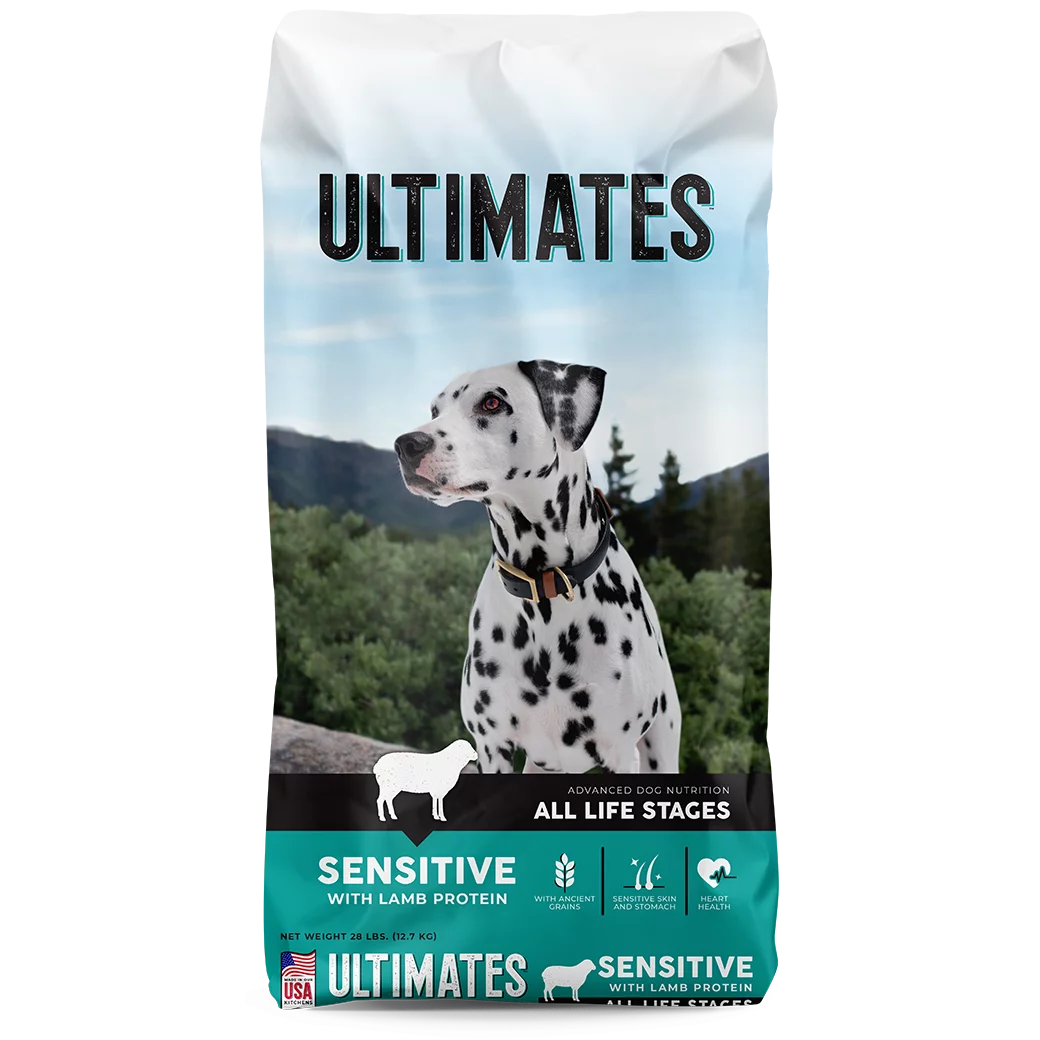 Ultimates Adult Sensitive With Lamb Dry Dog Food (28lb) - main product image