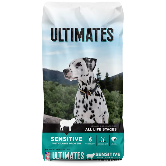 Ultimates Adult Sensitive With Lamb Dry Dog Food (28lb) - main product image