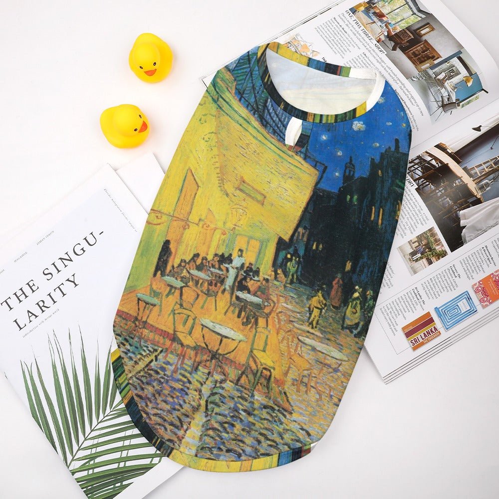 Pet Supply Van Gogh Cafe Terrace At Night Vest for Daily Use main product image for dogs and cats