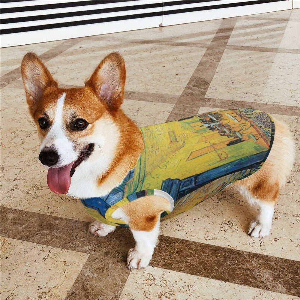 Pet Supply Van Gogh Cafe Terrace At Night Vest for Daily Use main product image for dogs and cats