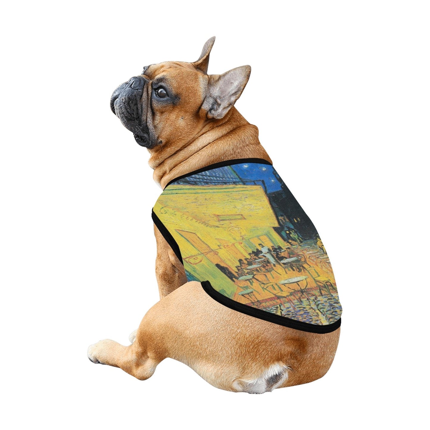Pet Supply Van Gogh Cafe Terrace At Night Tank Top l main product image for dogs and cats