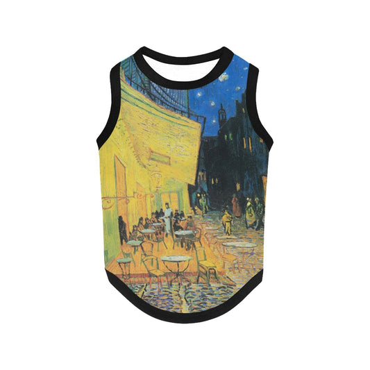 Pet Supply Van Gogh Cafe Terrace At Night Tank Top l main product image for dogs and cats