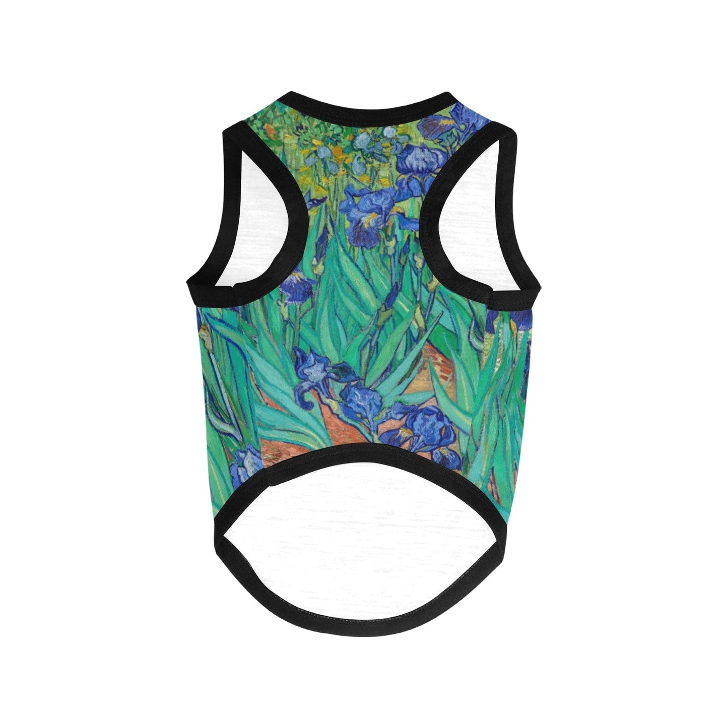 Pet Supply Van Gogh Irises Tank Top for Daily Use l main product image for dogs and cats