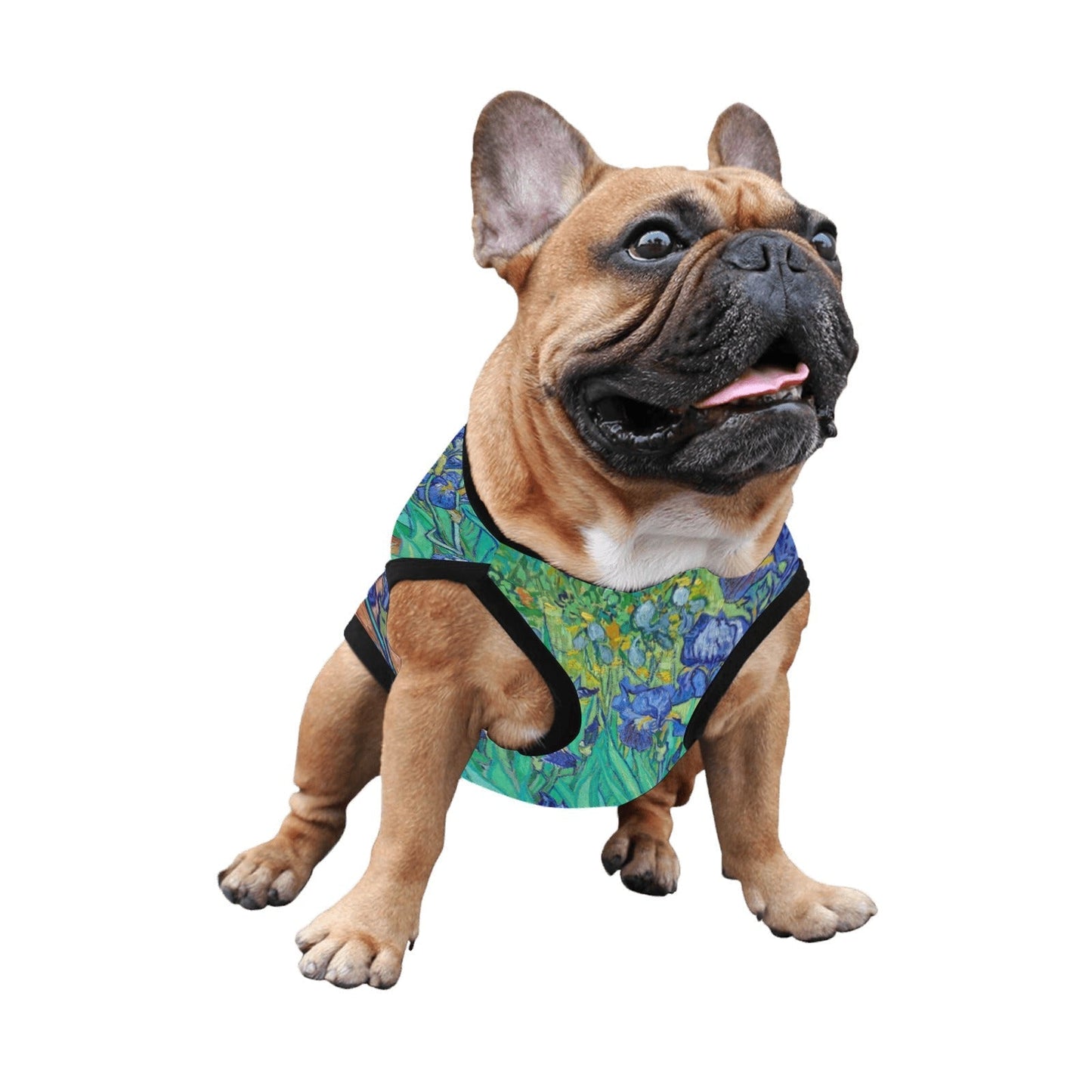 Pet Supply Van Gogh Irises Tank Top for Daily Use l main product image for dogs and cats
