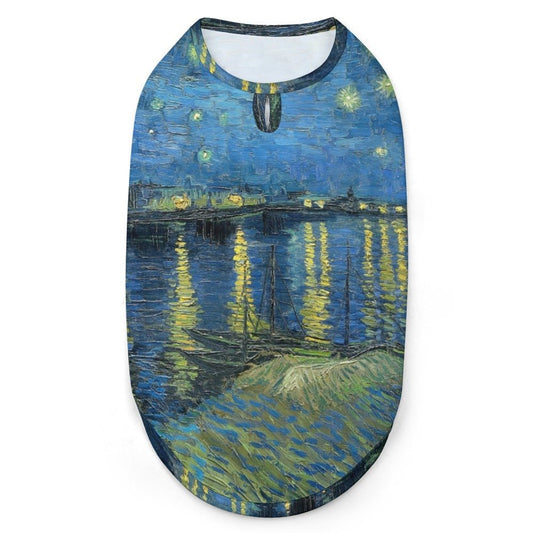 Pet Supply Van Gogh Starry Night Over The Rhone Vest main product image for dogs and cats