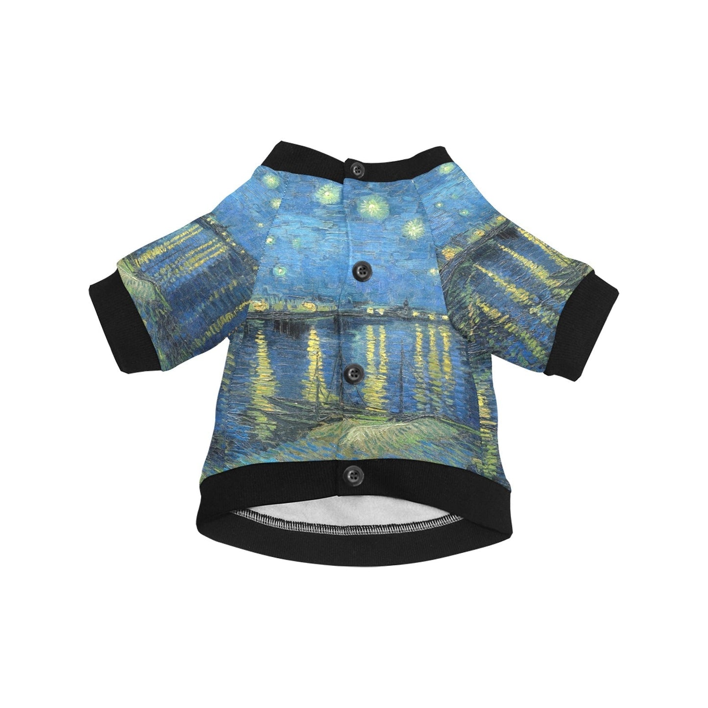 Pet Apparel Van Gogh Starry Night Over The Rhone Round main product image for dogs and cats