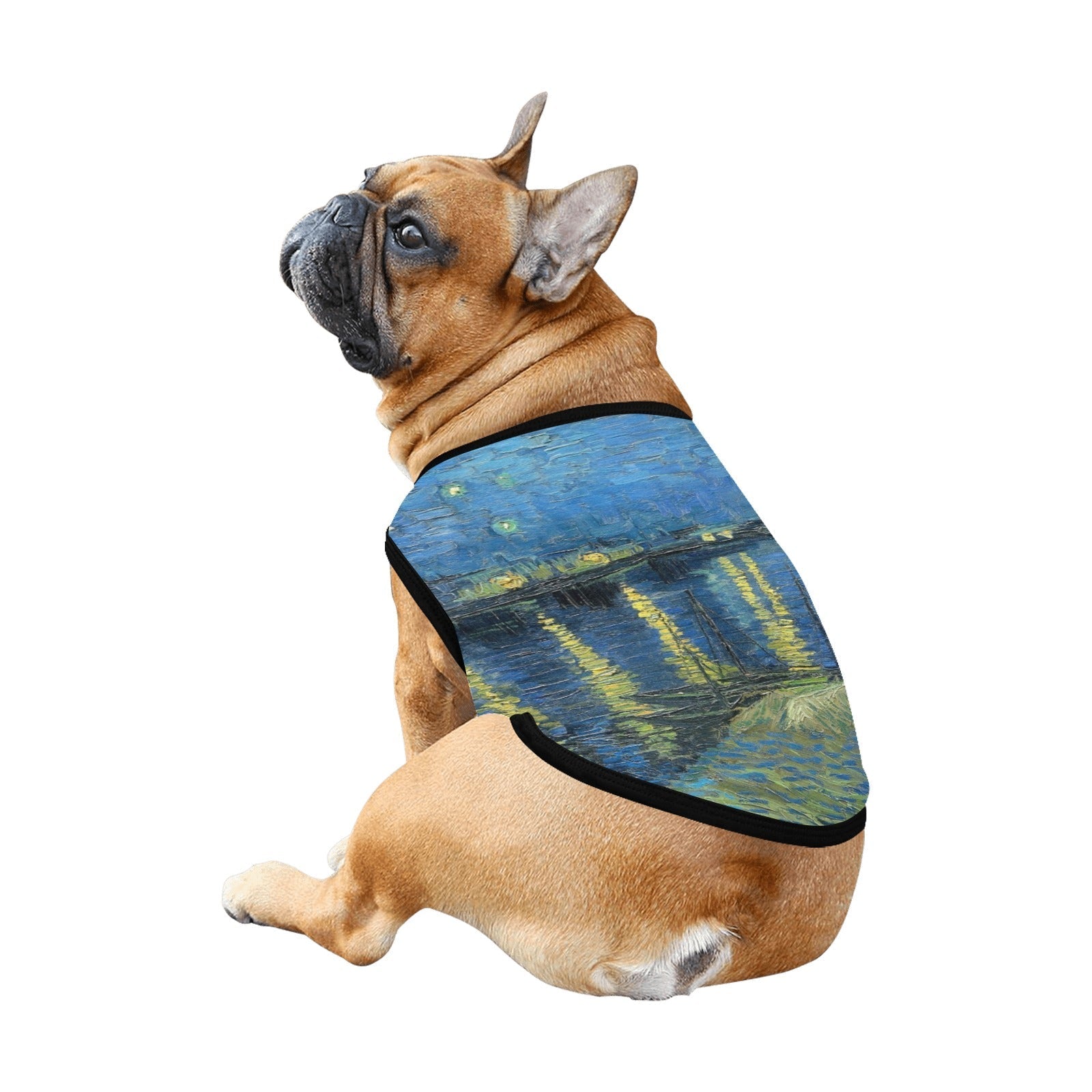 Pet Supply Van Gogh Starry Night Over The Rhone Tank main product image for dogs and cats