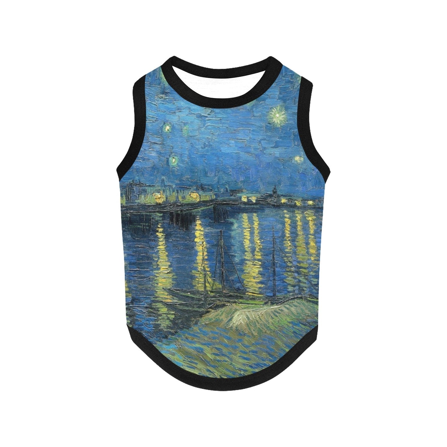 Pet Supply Van Gogh Starry Night Over The Rhone Tank main product image for dogs and cats