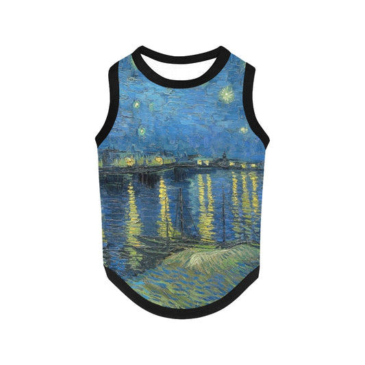 Pet Supply Van Gogh Starry Night Over The Rhone Tank main product image for dogs and cats