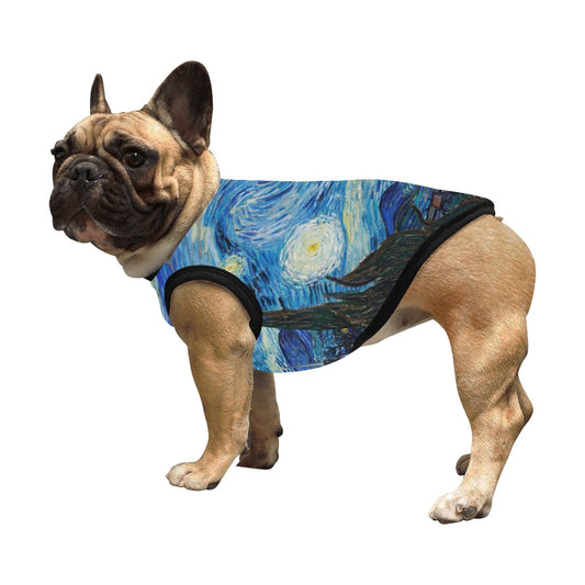 Pet Supply Van Gogh Starry Night Tank Top for Daily Use main product image for dogs and cats