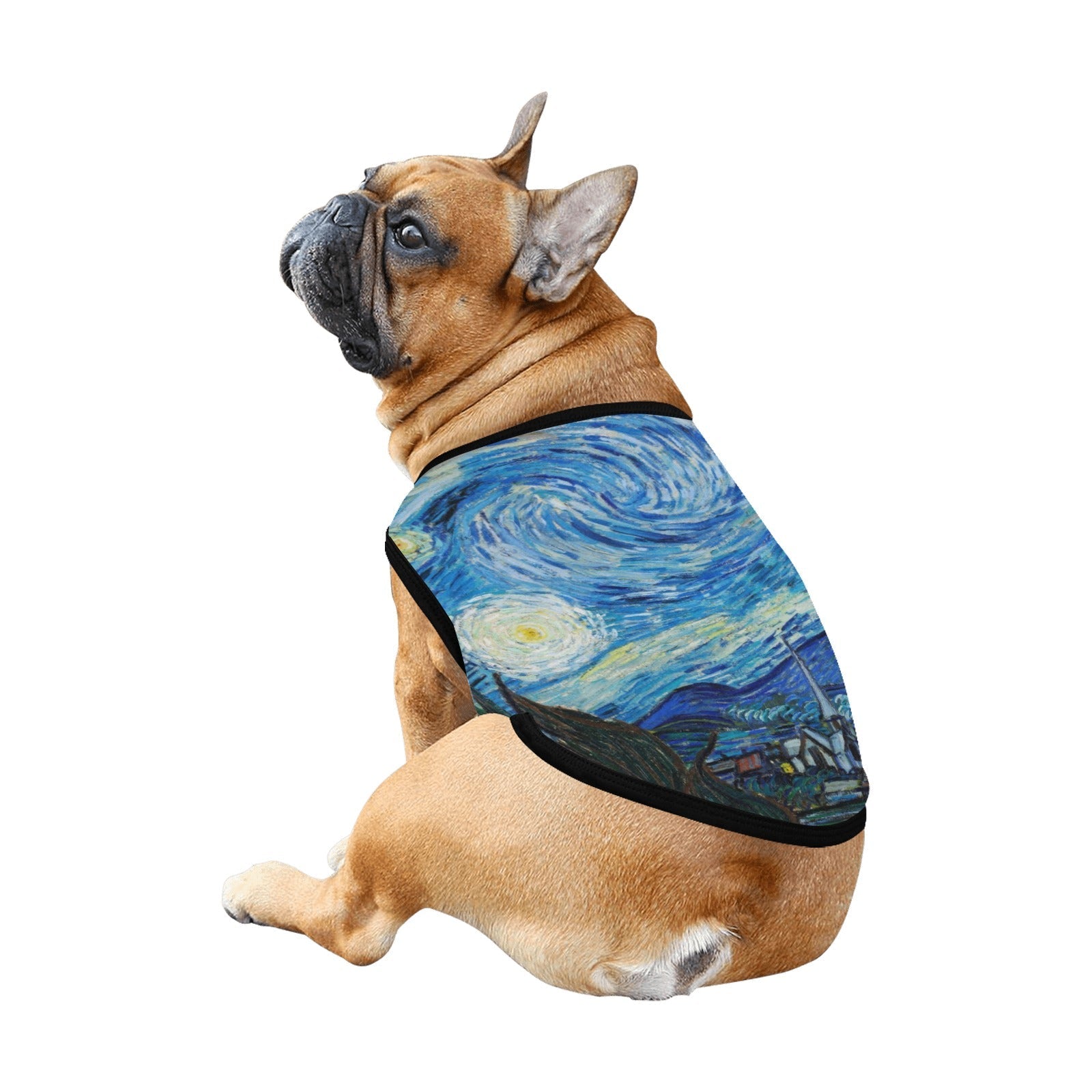 Pet Supply Van Gogh Starry Night Tank Top for Daily Use main product image for dogs and cats