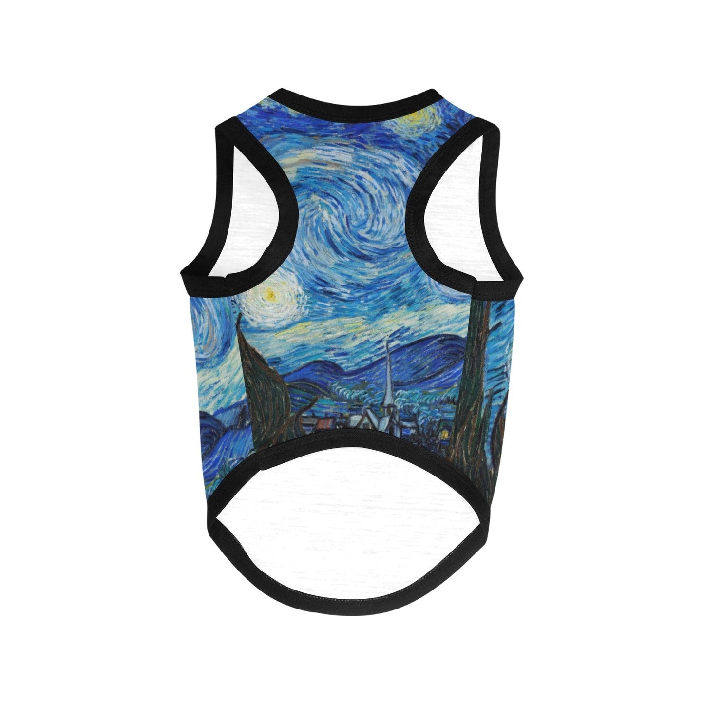 Pet Supply Van Gogh Starry Night Tank Top for Daily Use main product image for dogs and cats
