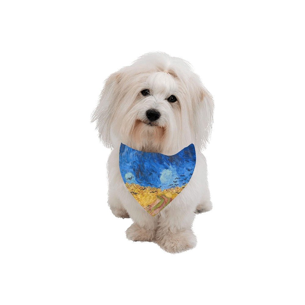 Pet Apparel Van Gogh Wheatfield with Crows Double-Sided main product image for dogs and cats