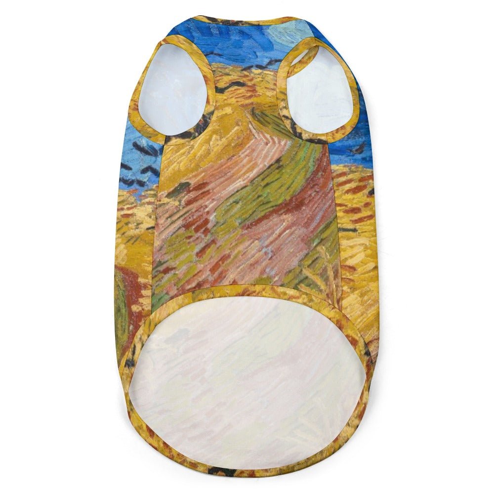 Pet Supply Van Gogh Wheatfield with Crows Vest for Daily Use main product image for dogs and cats