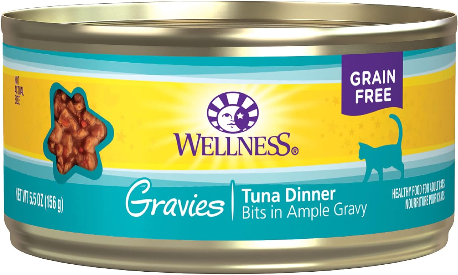 Wellness Complete Health Adult Gravies Tuna Dinner Wet Cat 5 - main product image