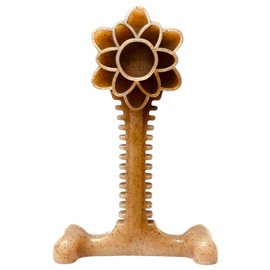Honey Bone Dental Flower Tower Indestructible Nylon Dog Chew - main product image