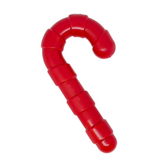 Candy Cane Nylon Dog Toy For Aggressive Chewers USA Made Dog - main product image