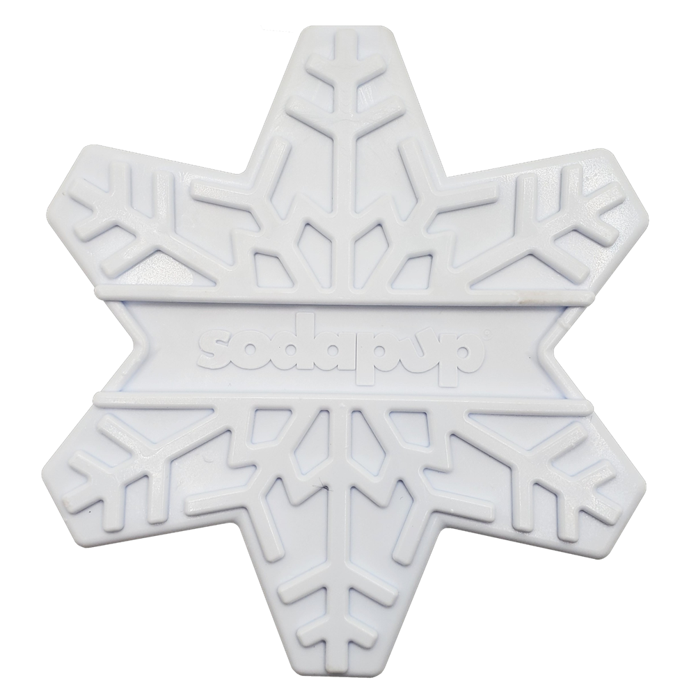 Snowflake Nylon Dog Chew Toy For Aggressive Chewers USA Made - main product image