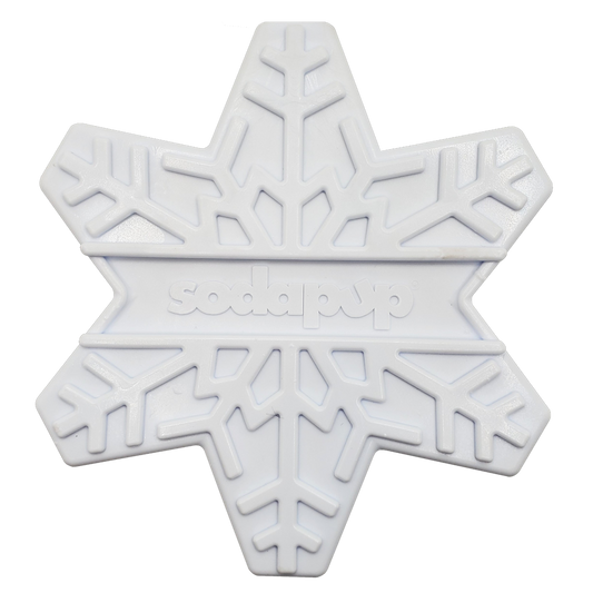 Snowflake Nylon Dog Chew Toy For Aggressive Chewers USA Made - main product image
