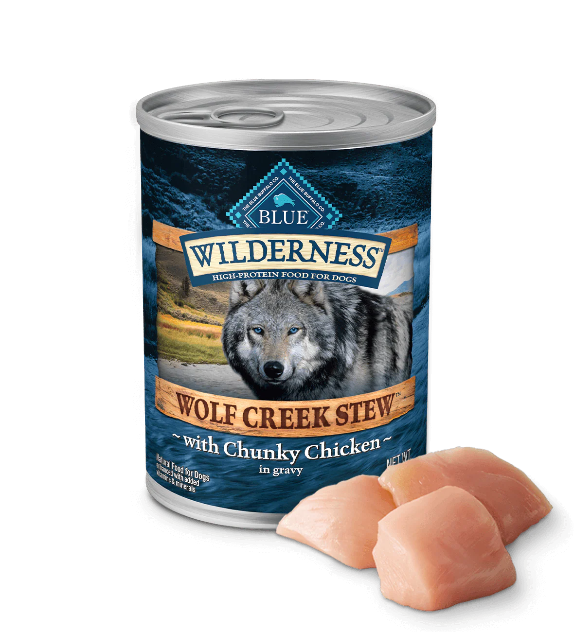 Blue Buffalo Wilderness Wolf Creek Stew Adult Dog Chunky 12 - main product image