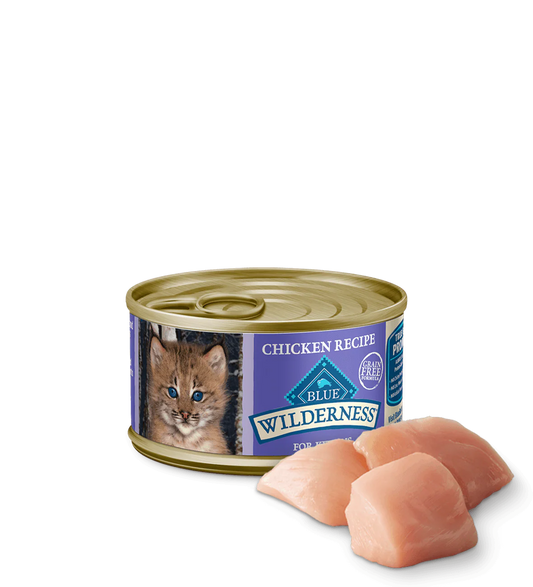 Blue Buffalo Wilderness Kitten Chicken Recipe Wet Cat Food - main product image