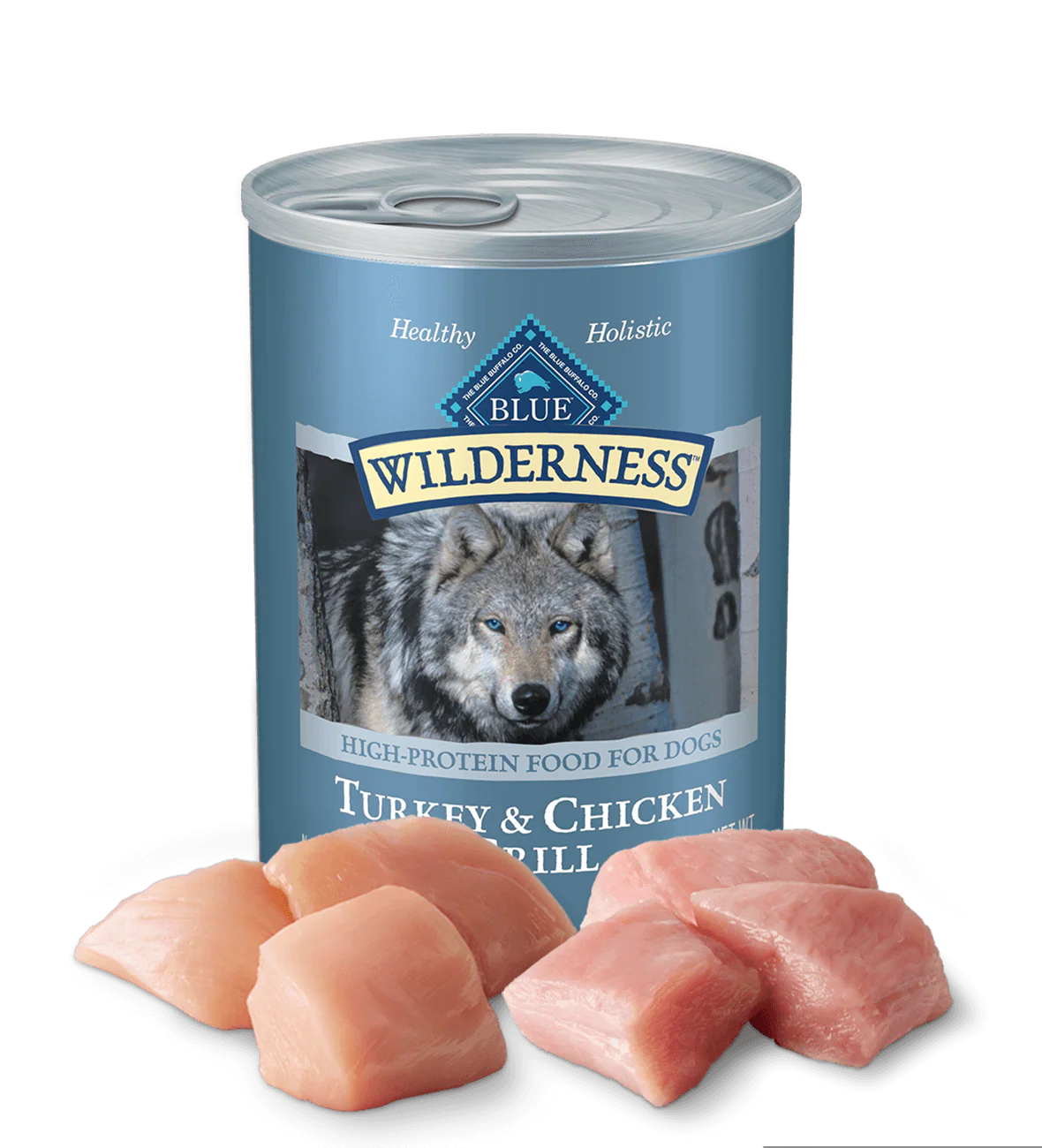 Blue Buffalo Wilderness Turkey Chicken Grill Wet Dog Cans 12 - main product image